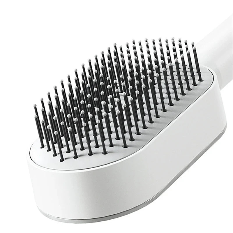 Selbstreinigende 3D-Haarbürste
