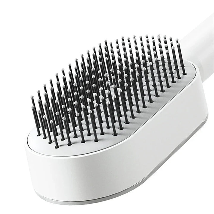 Selbstreinigende 3D-Haarbürste