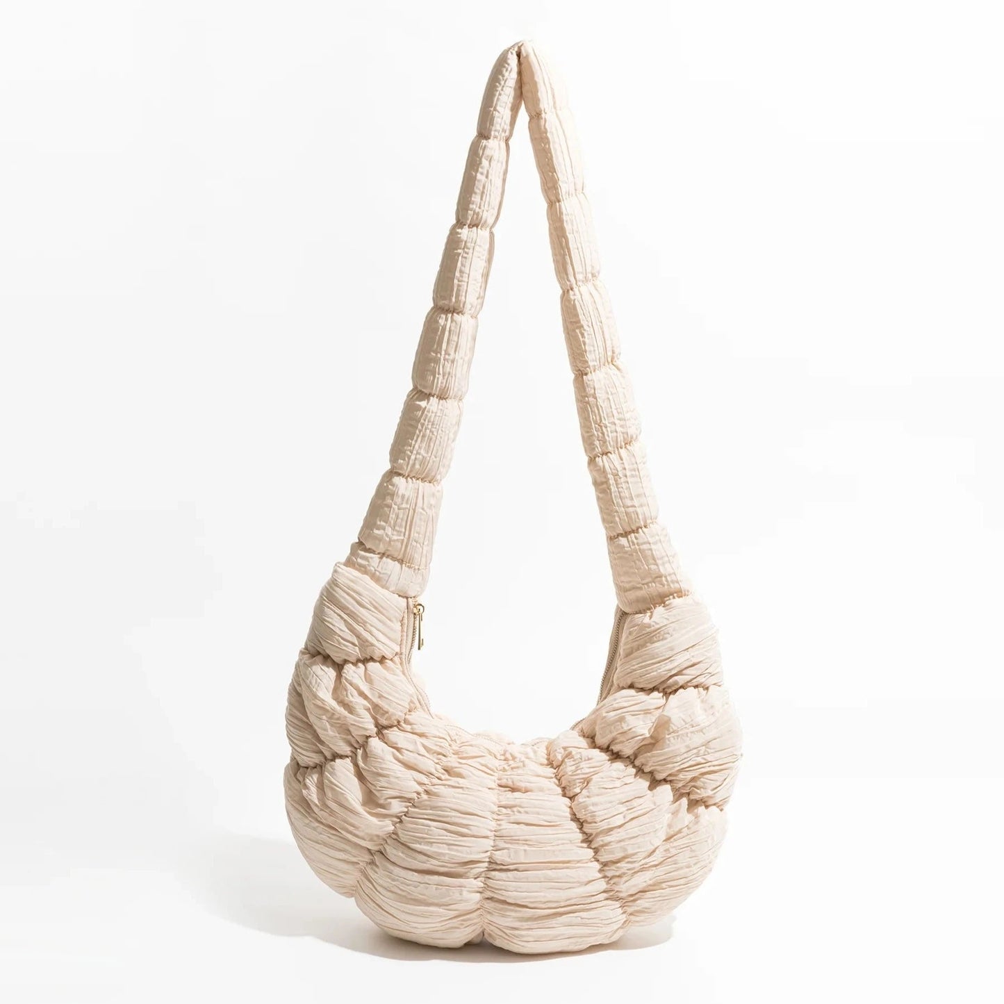 Puff Croissant Schultertasche