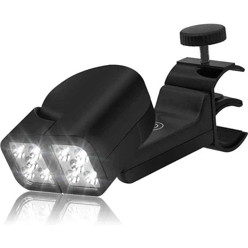 GrillLume LED-Grilllampe | 360° drehbar | Hitzebeständig & superhell | Für Grillen & Outdoor