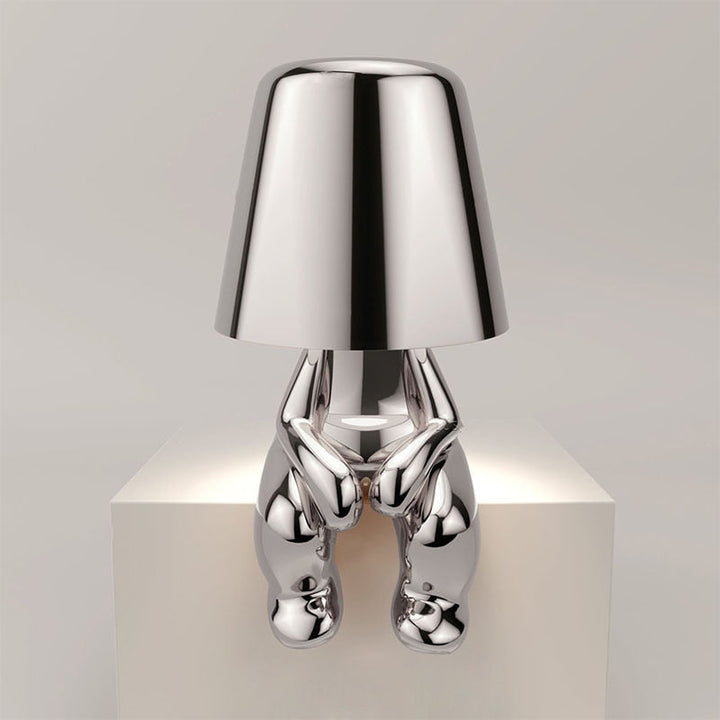 Moderne Tischlampe GloedHeld – Warmes LED-Licht für Wohnzimmer & Schlafzimmer | Stilvoll & Funktional | Karnz