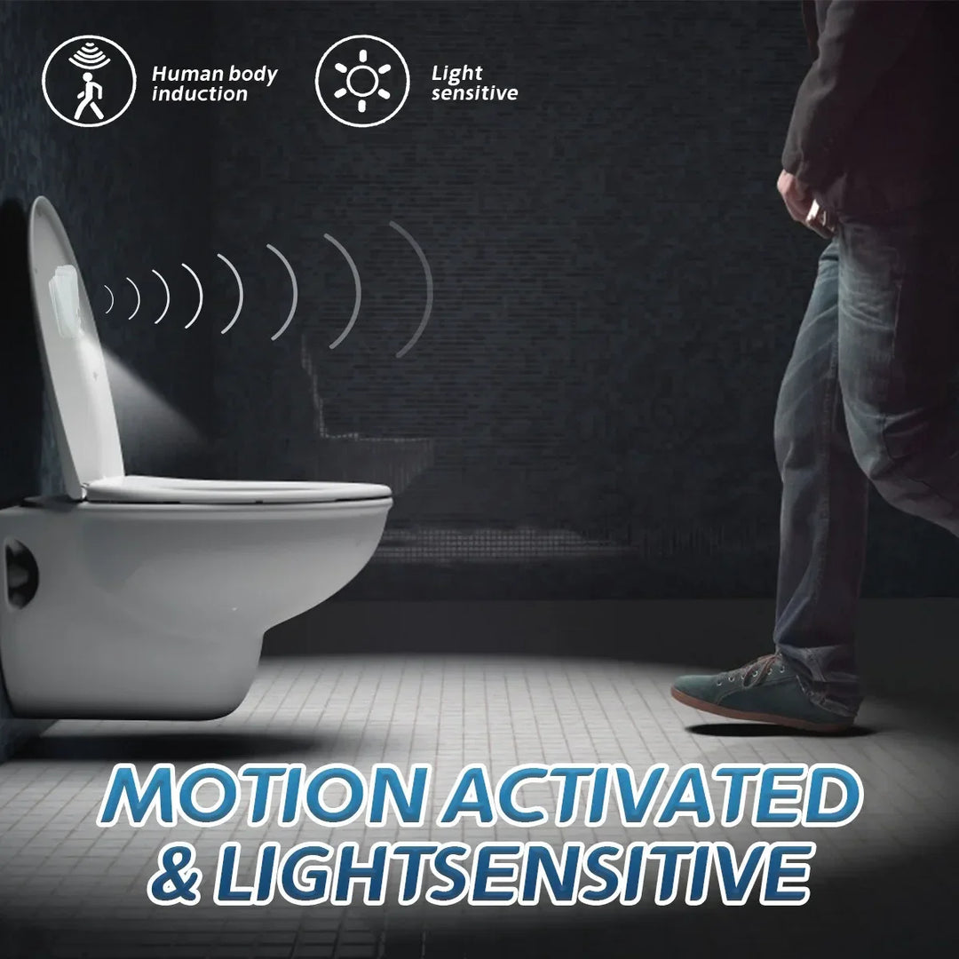 Hintergrundbeleuchteter Toiletten-LED-Sensorprojektor