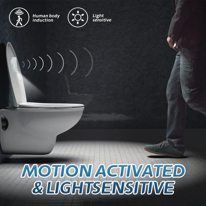 Hintergrundbeleuchteter Toiletten-LED-Sensorprojektor