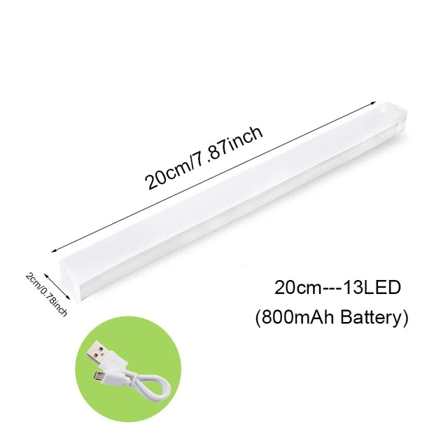 USB-wiederaufladbare Bewegungsmelderlampe