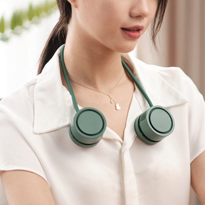 Retractable Aroma Therapy Klingenloser Halsventilator | Karnz