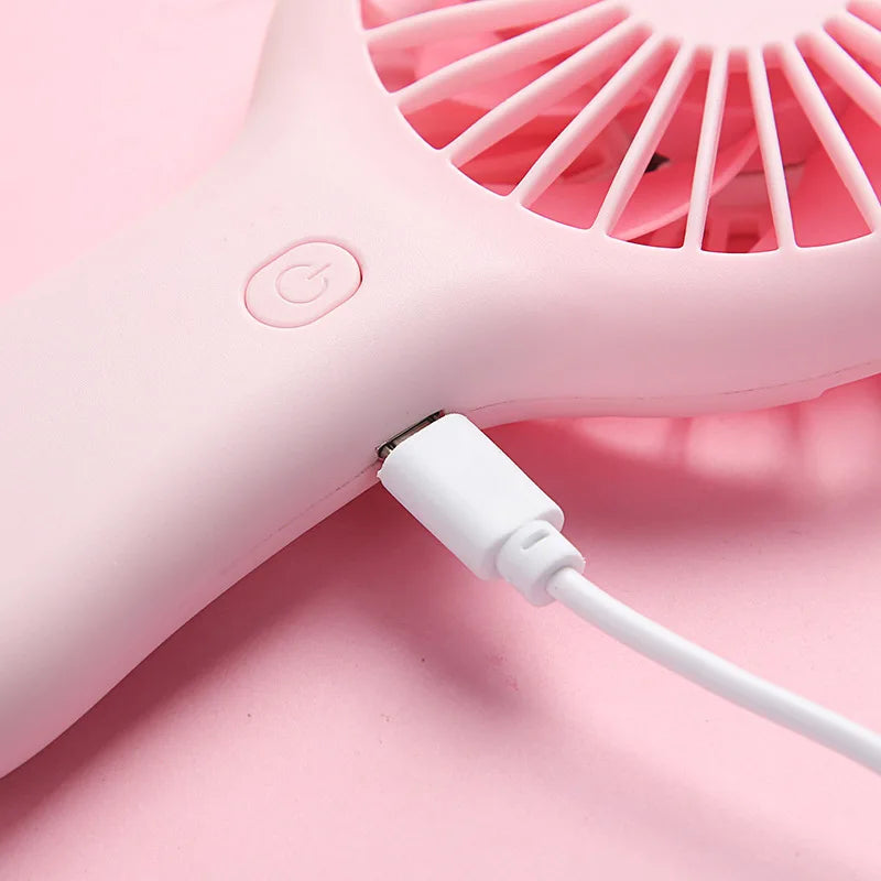 Handheld Mini Ventilator - Tragbar USB-Aufladung, Kreativer Katapult Taschenventilator, Bequemer kleiner Ventilator - Ideal als Hochzeitsgeschenk | Karnz