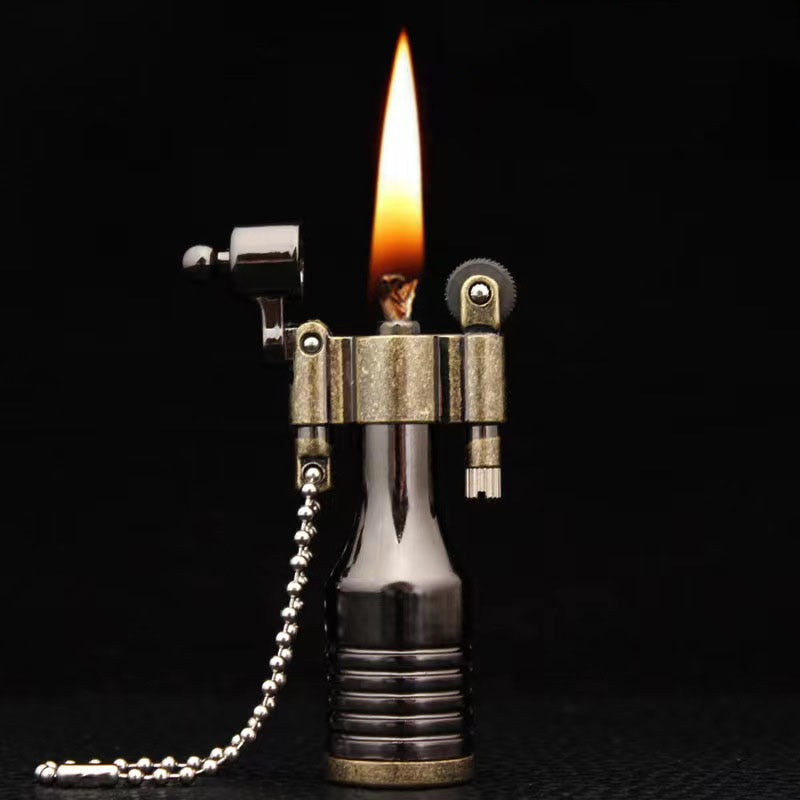 Jet Power Retro Metall Schlüsselanhänger Feuerzeug | Karnz