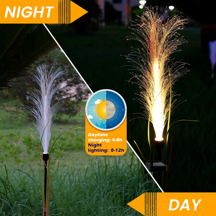 Outdoor Solar Waterproof Schilfrohr Gartenlichter | Karnz