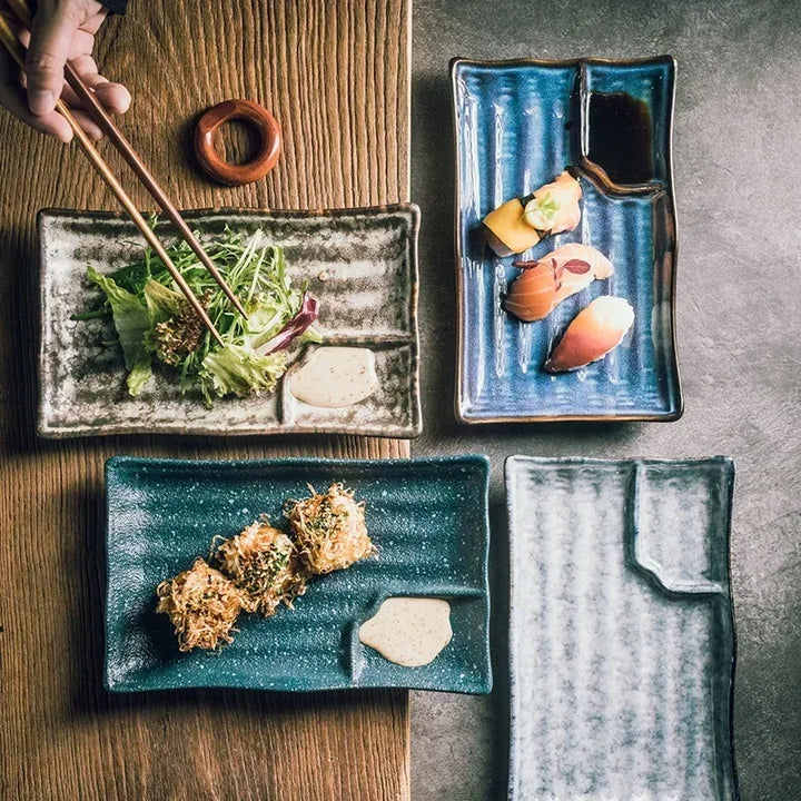Artisan Keramische Sushi Teller Karnz