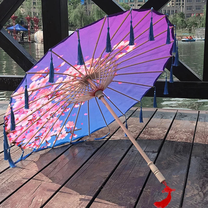 Bamboo Handmade Vintage Paper Umbrella | Karnz