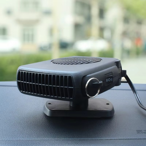 Tragbare Autoheizung und -enteiser, 2-in-1 Heiz- und Kühlventilator für Windschutzscheibe und Fahrerkabine