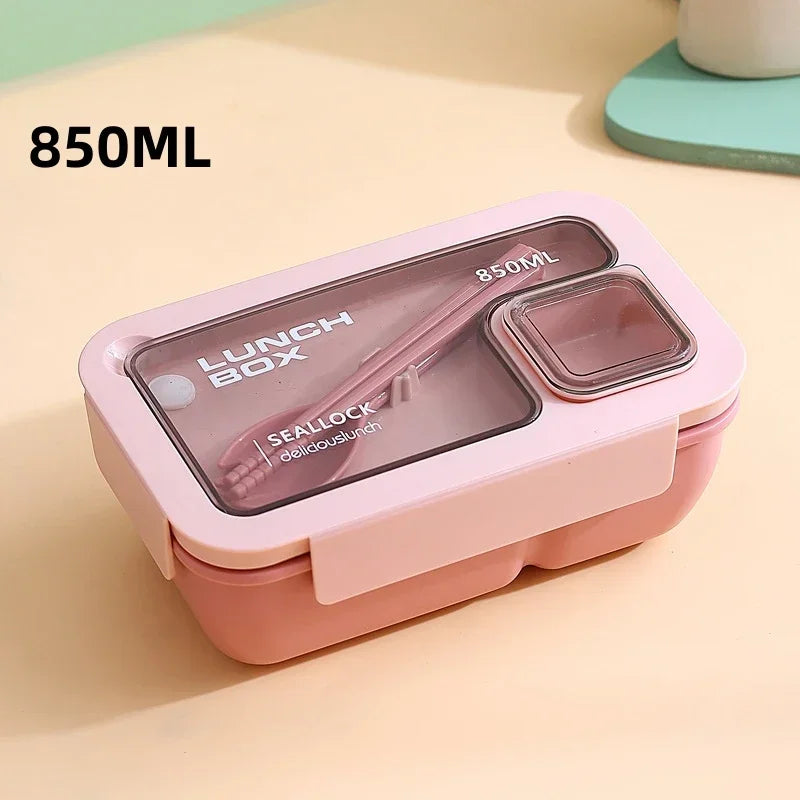 Bento Lunchbox für unterwegs mit Besteck | Karnz