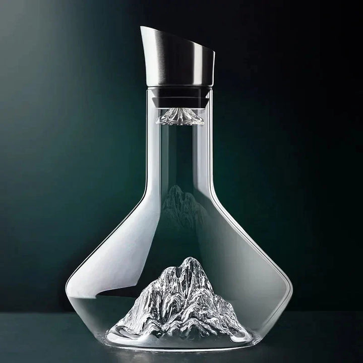 1500ml Iceberg Dekanter Kreatives bleifreies Kristallmaterial Luxus hochwertige Haushaltsrotweindekanter Weinkrug