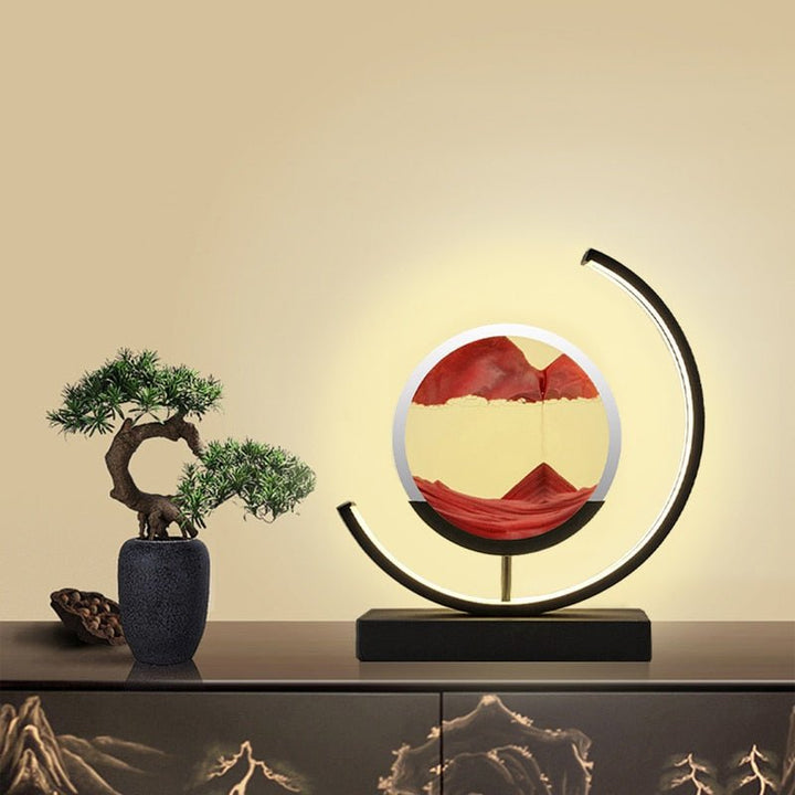 LED-Lampe 3D Luxus Strahlende Atmosphäre Einzigartiges Design | Karnz