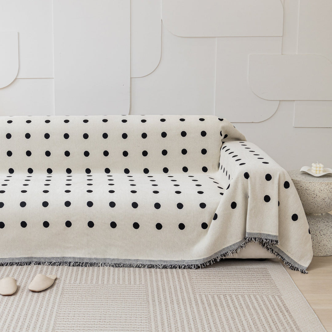 Schwarze Boba Wende-Komfortsofa-Abdeckung - Modern, Stilvoll & Strapazierfähig Sofa Schutz | Karnz