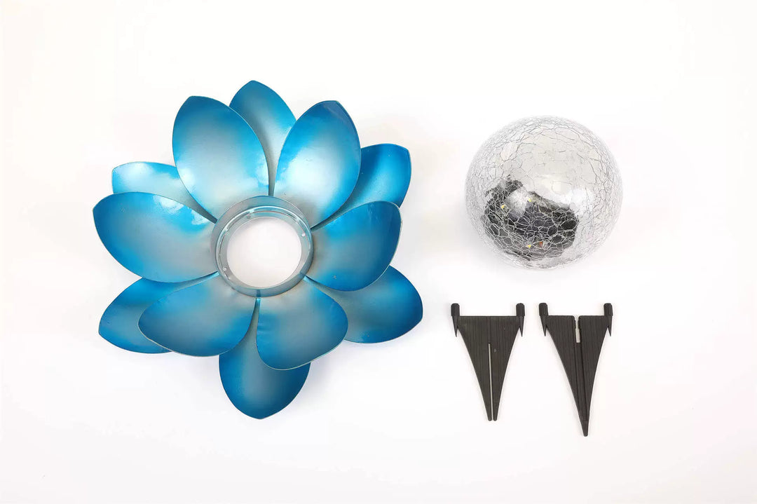 Solar Lotus Rissgartenlicht