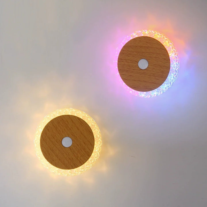 Intelligente wiederaufladbare bewegungssensitive Wandlampe Hotel Nachttisch Ambientelicht Keine Bohrung Wandlicht