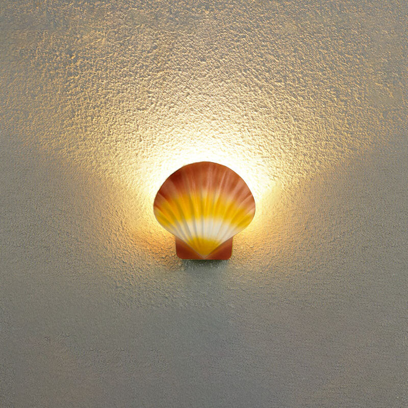 Outdoor Kreatives Shell Design Aluminium LED Wasserdichte Wand Sconce Lampe | Karnz