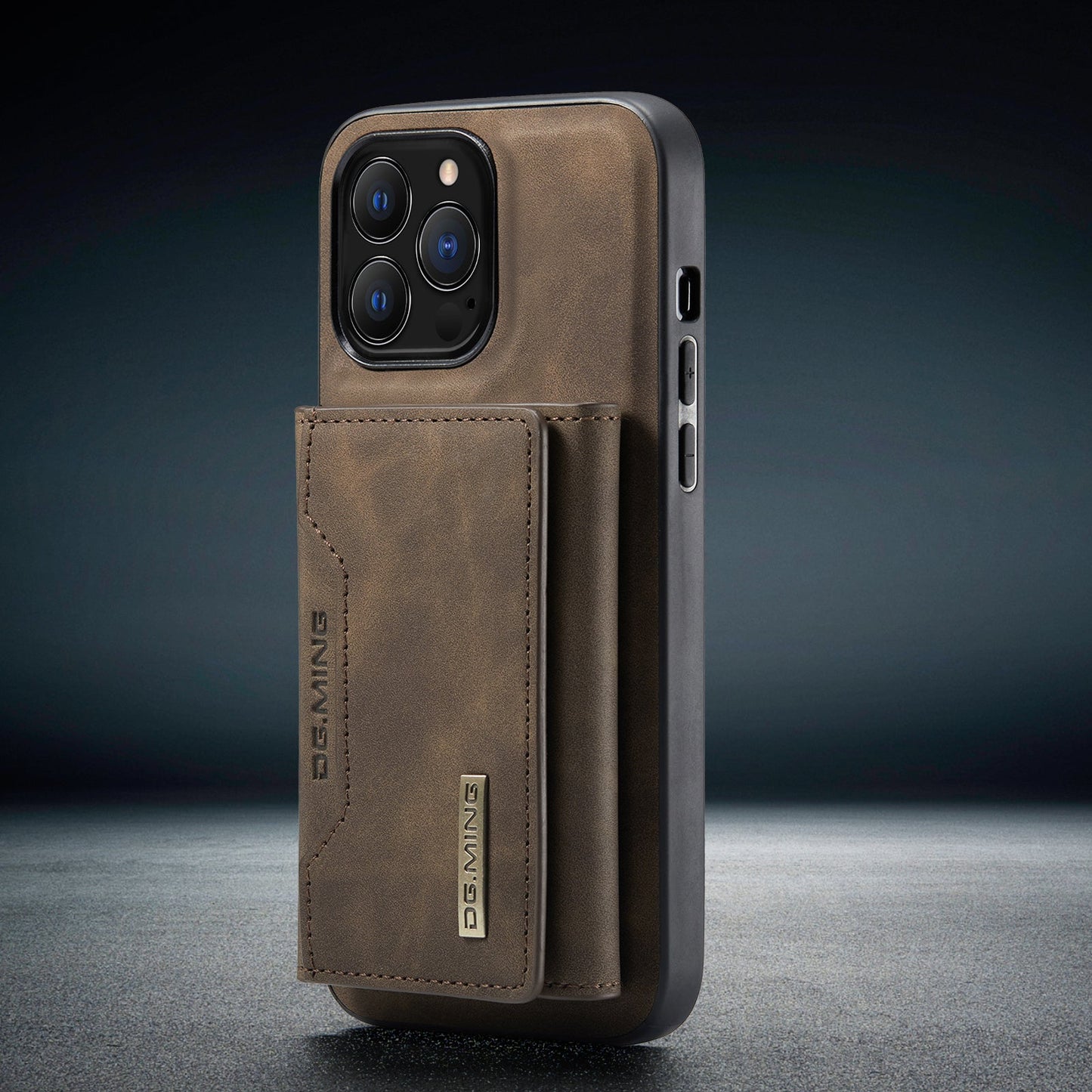 2 in 1 abnehmbares Leder Wallet Case für iPhone