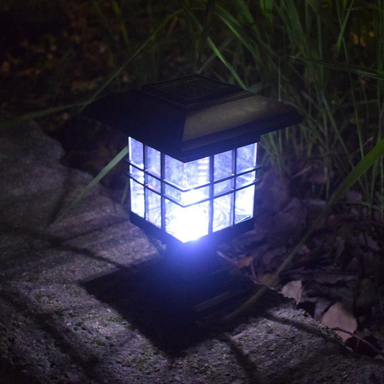 Moderne Einfachheit Solar Quadrat Säulen LED Außen Rasen Landschaft Für Garten | Karnz