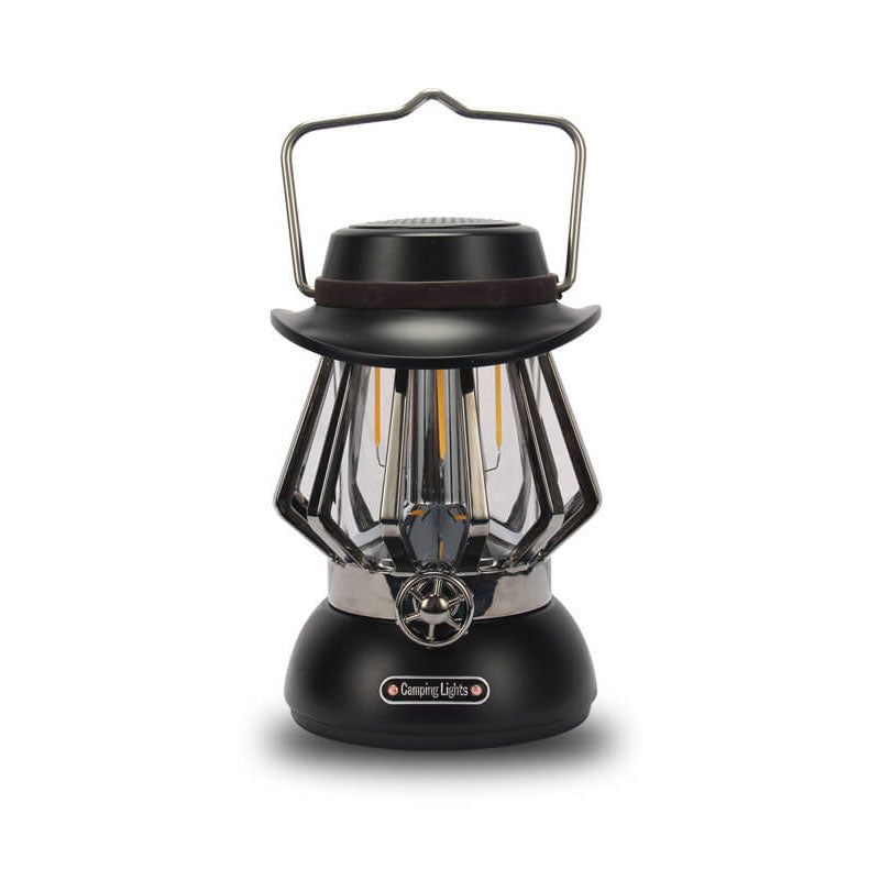 Moderne Tragbare Metalltextur Camping LED Außenbeleuchtung | Karnz