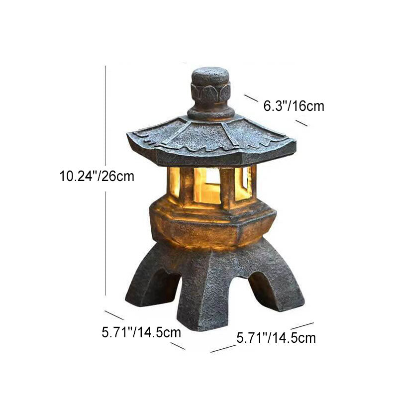 Solar Tower Harz-LED-Außenbeleuchtung