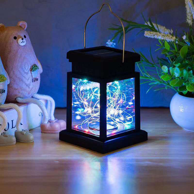 Moderne Minimalistische Solar Rechteckige Eisen Glas LED Außenleuchte Für Garten | Karnz