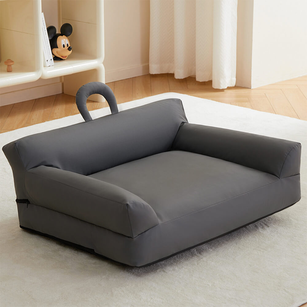 Erhöhtes Haustier-Sofa-Bett Stilvolles Wasserdicht Ergonomischer Komfort | Karnz
