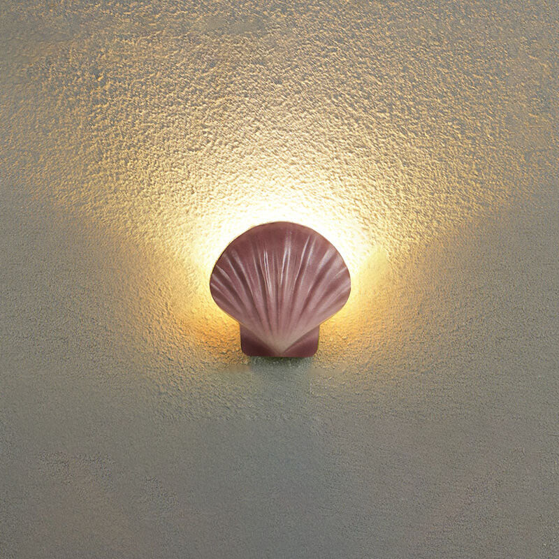 Outdoor Kreatives Shell Design Aluminium LED Wasserdichte Wand Sconce Lampe | Karnz
