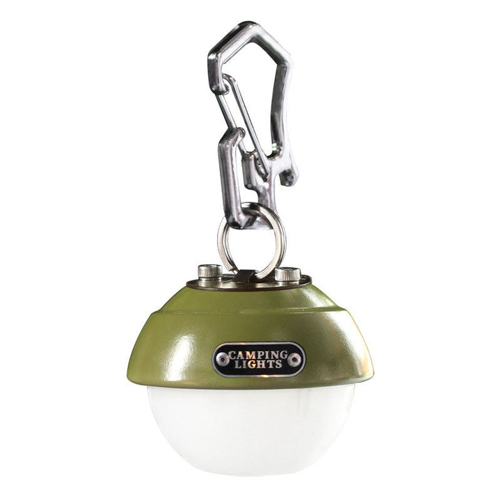 Zeitgenössische kreative wasserdichte Orb-Metall-PC-LED-Camping-Außenleuchte für Außenpatio | Karnz
