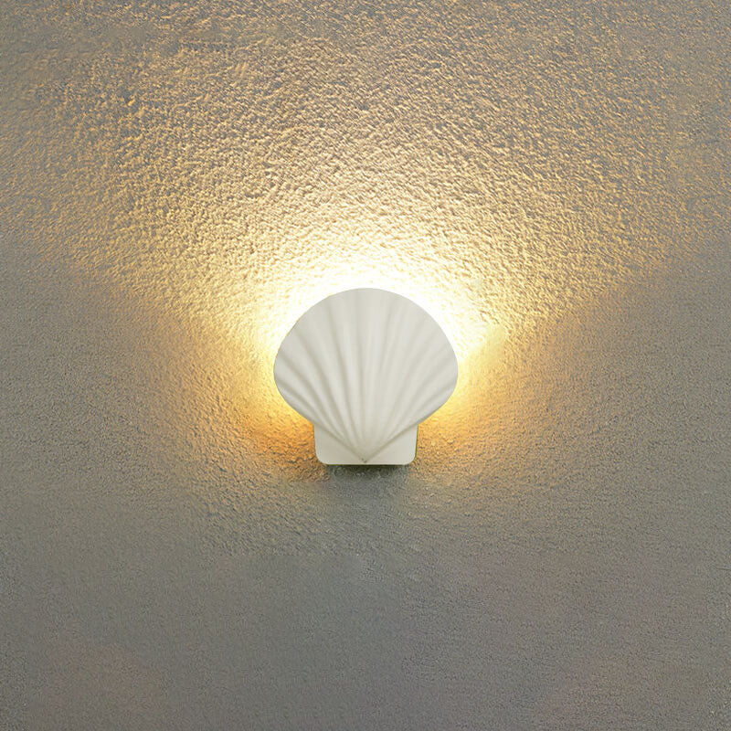 Outdoor Kreatives Shell Design Aluminium LED Wasserdichte Wand Sconce Lampe | Karnz