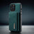 2 in 1 abnehmbares Leder Wallet Case für iPhone
