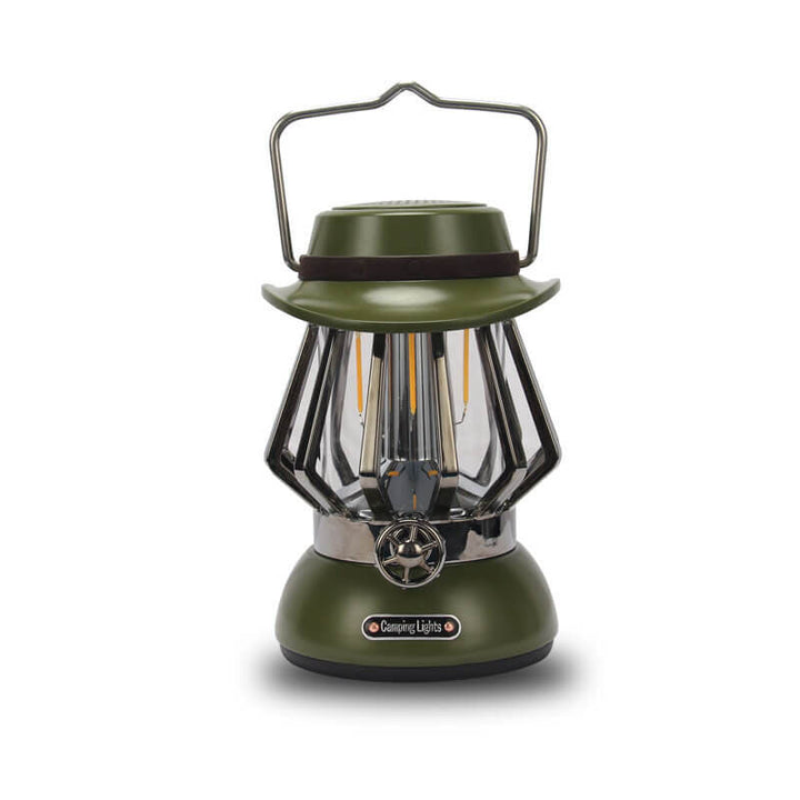 Moderne Tragbare Metalltextur Camping LED Außenbeleuchtung | Karnz