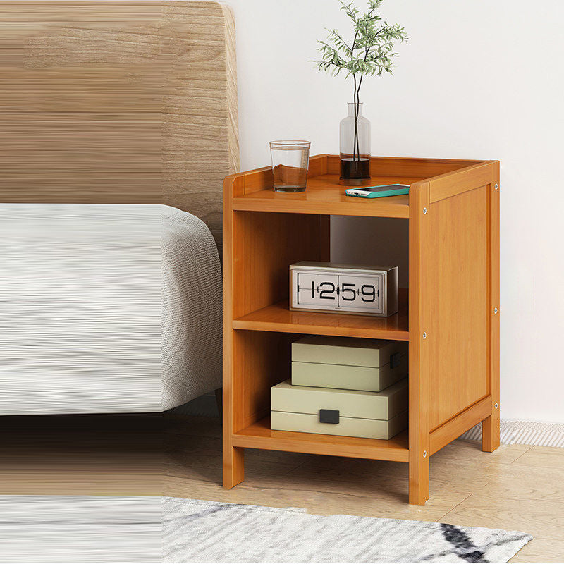 Sandsberg | BambooLux Nachttisch | Minimalistisches Bambus-Design | 1-2 Schubladen | Nachhaltig & Funktional für das Schlafzimmer