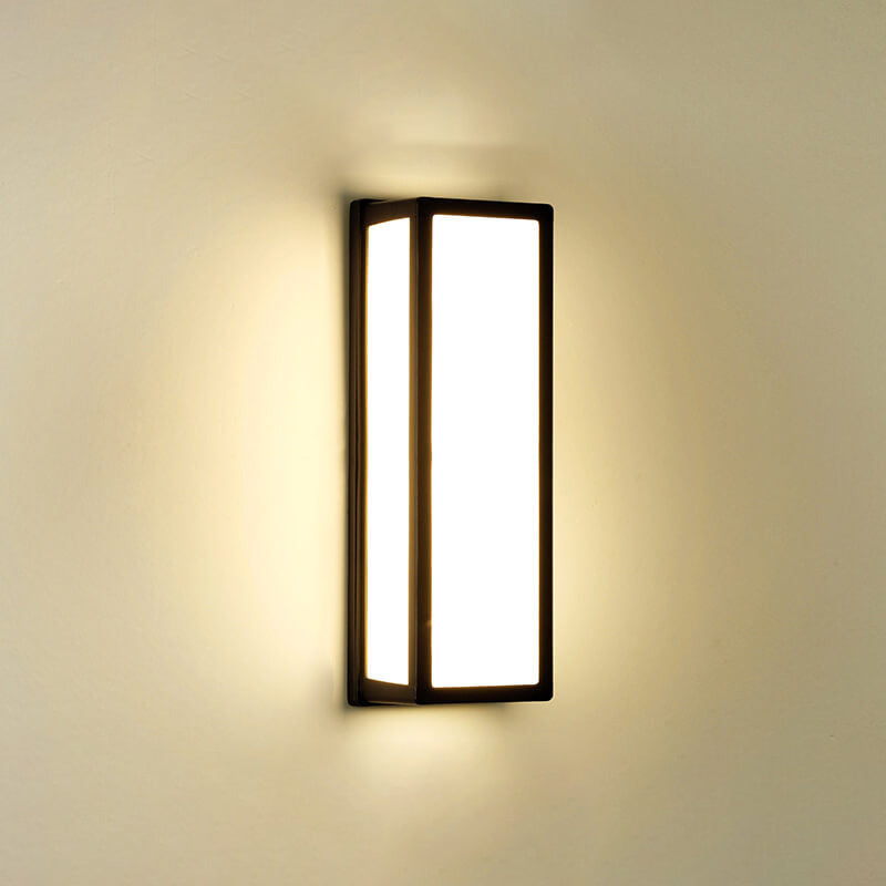 Moderne kreative Geometrie Aluminium Außen wasserdichte LED Wandleuchte Lampe | Karnz