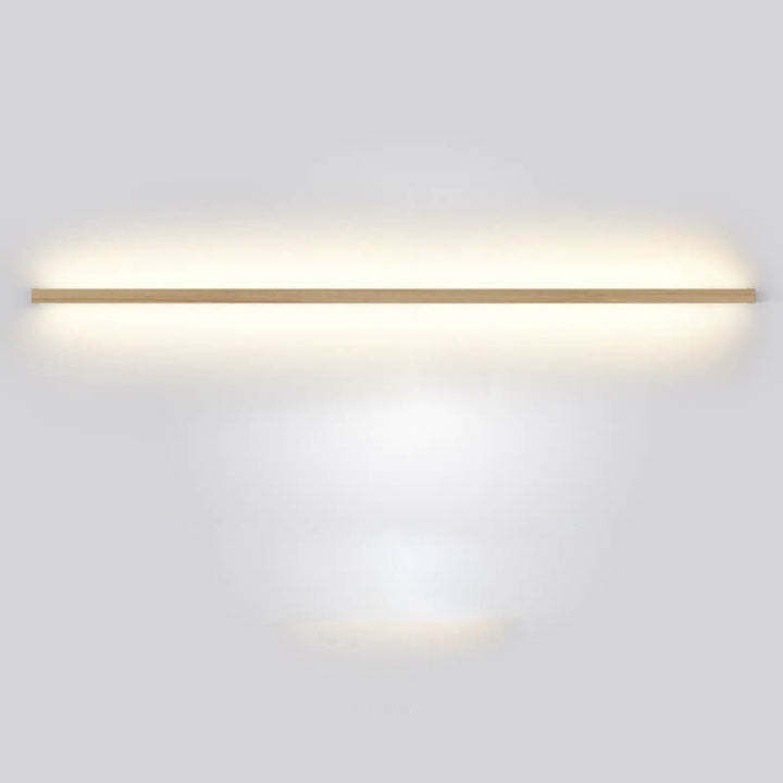 ZenBeam Japanische LED-Wandleuchte | Massivholzdesign | Modernes Akzentlicht