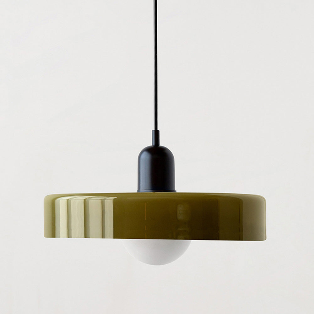 Bunte Bauhaus-Stil Pendelleuchte - StiloGlas | Karnz