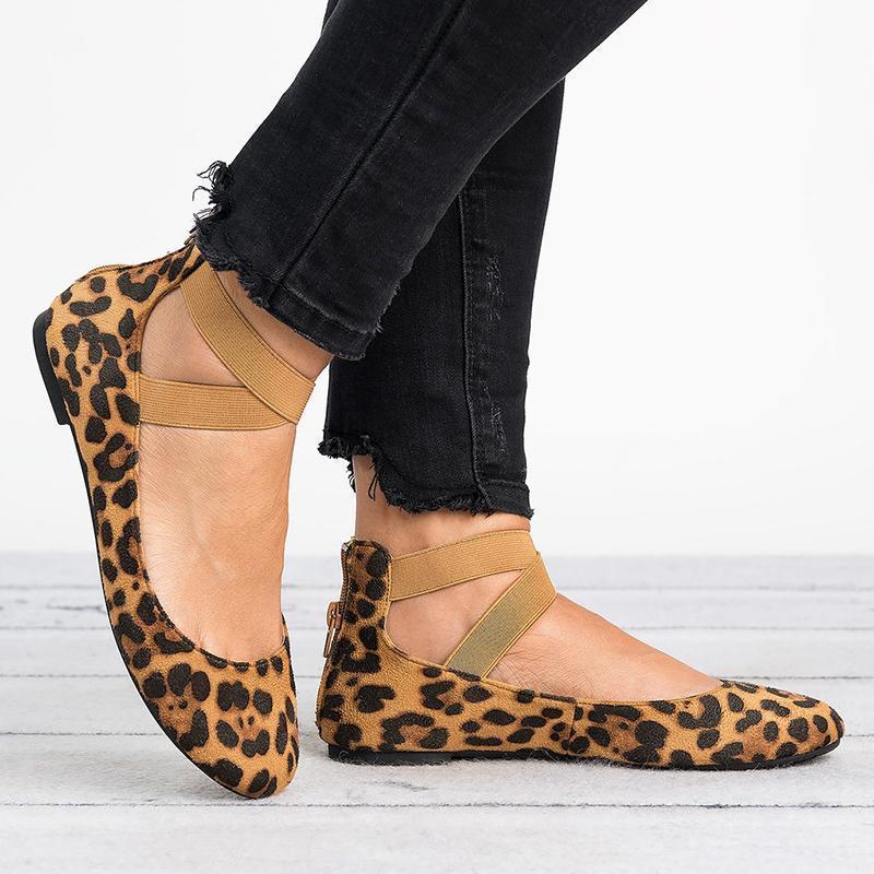Damen Pu Nubuck Flach Casual Ballerina Schuhe