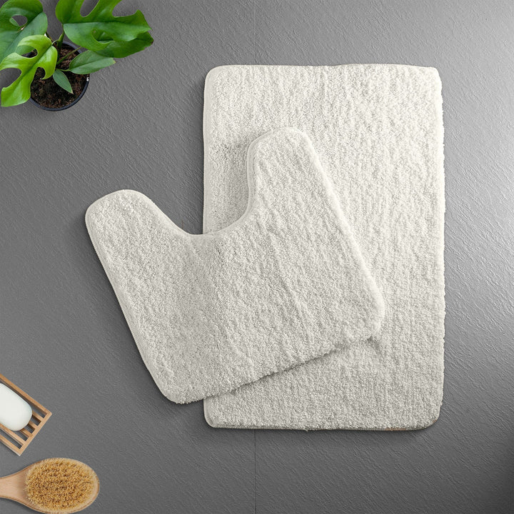 PlushHaven Badematte – Ultraweiche, rutschfeste Mikrofasermatte mit schneller Wasseraufnahme