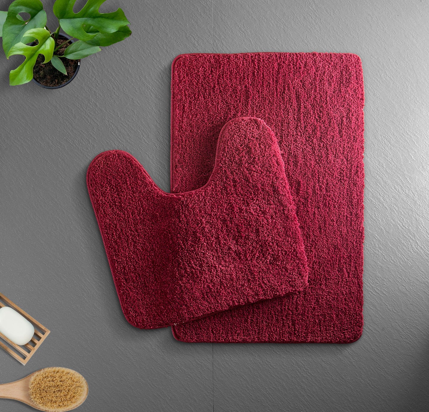 PlushHaven Badematte – Ultraweiche, rutschfeste Mikrofasermatte mit schneller Wasseraufnahme