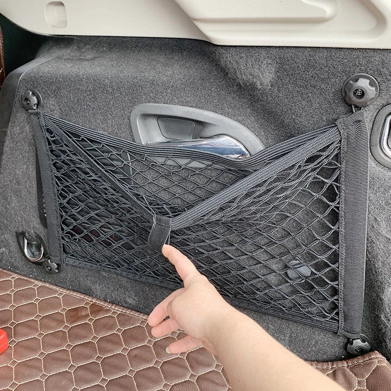 Karnz | Dehnbare Mesh-Cargo-Netz-Autolager-Organizer-Tasche