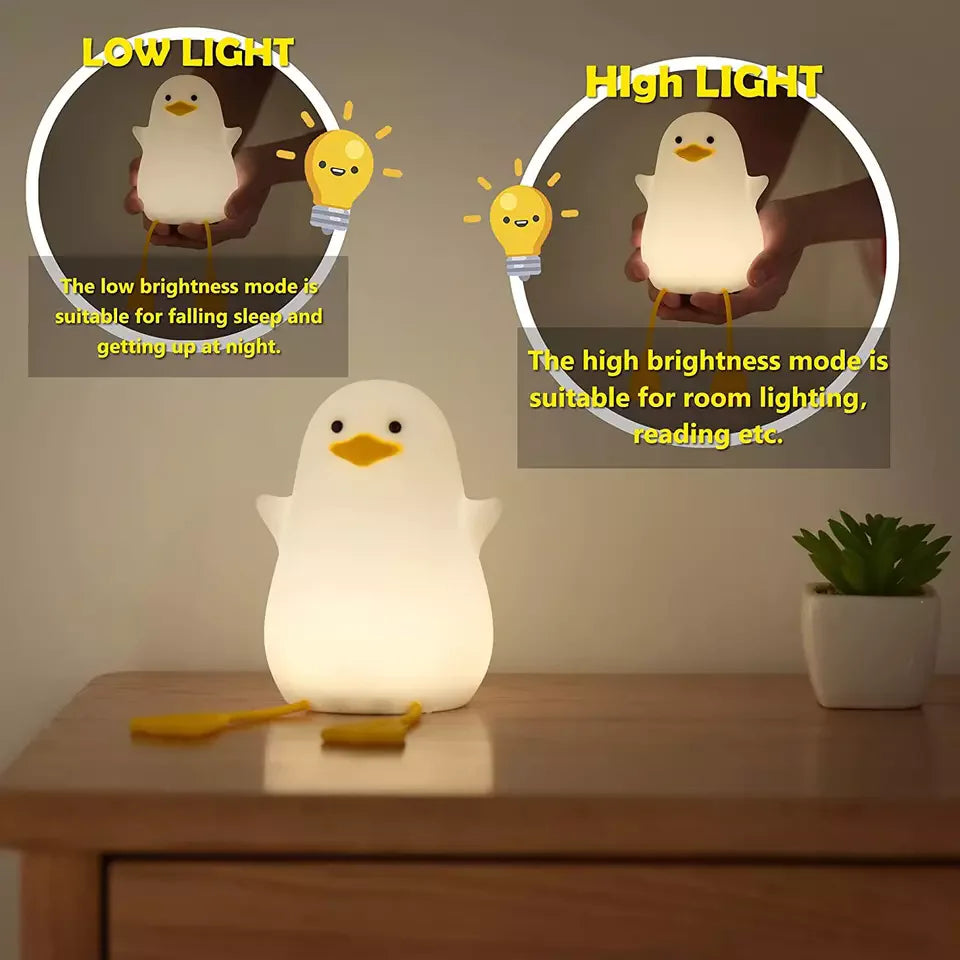 Charmante Ente Soft Glow LED Schreibtischlampe | Karnz
