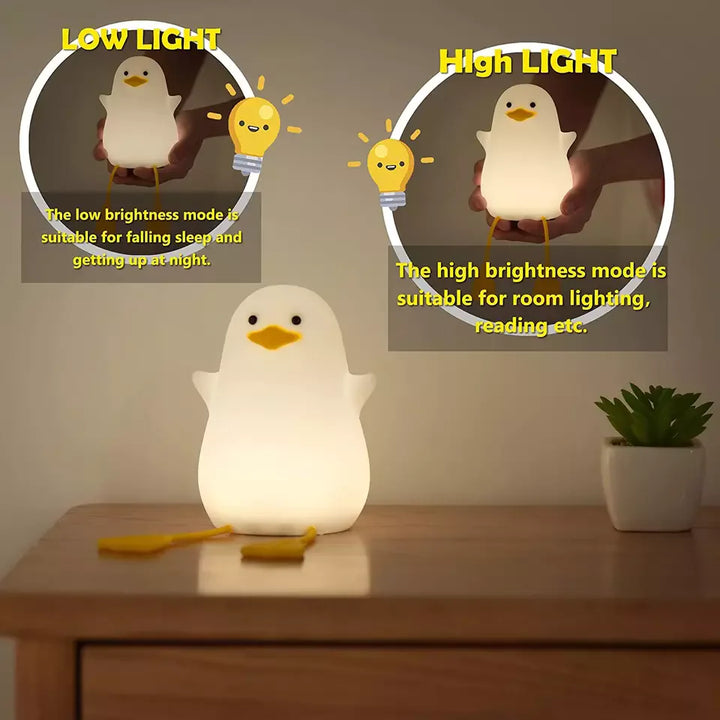 Charmante Ente Soft Glow LED Schreibtischlampe | Karnz