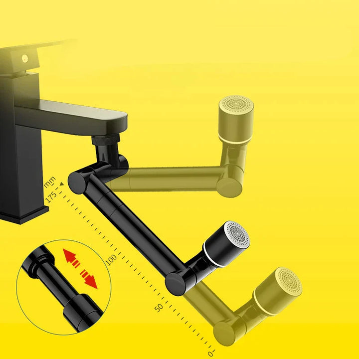 FlexiFlow 360° drehbarer und ausziehbarer Wasserhahnkopf Karnz