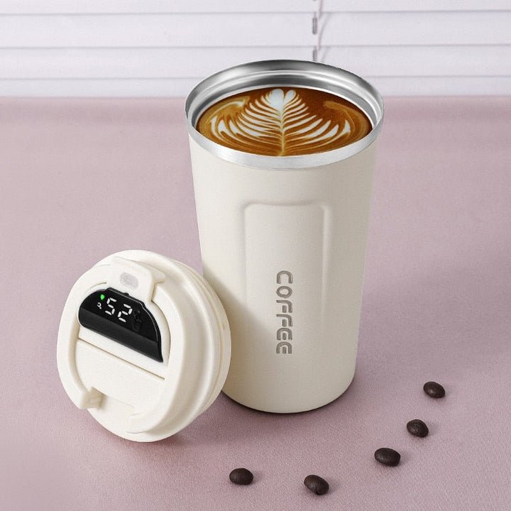 LED-Temperaturanzeige Smart Thermoskaffeebecher | Karnz