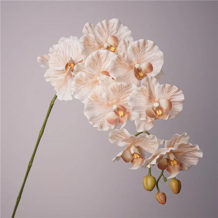 9-köpfige künstliche Phalaenopsis-Blume