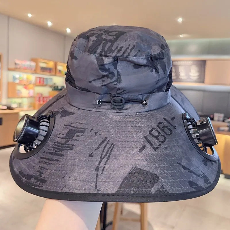 Solar Fan Bucket Hat | Karnz