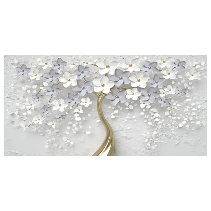 Abstract Floral Big Blossom Petal Tree Wandkunst Feine Kunst Leinwanddrucke Bild Für Wohnzimmer Schlafzimmer Salon Kunst Dekor | Karnz
