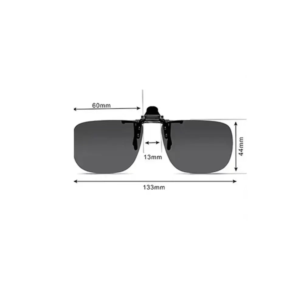 Polarisierte Clip-On-Sonnenbrille Vintage | Karnz