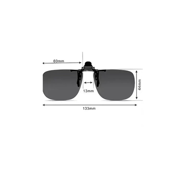 Polarisierte Clip-On-Sonnenbrille Vintage | Karnz